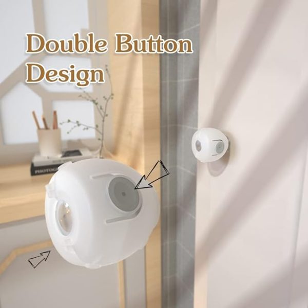 2 Pcs Door Knob Cover Baby Safety Door Knob Covers Doorknob Locks Child Children Kids Proof/hcd