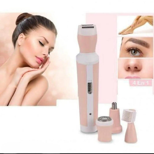 KEMEI RECHARABLE SKIN SHAVER AND NOSE TRIMMER