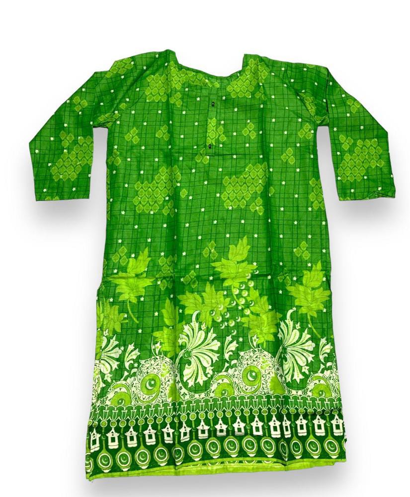 1 Pc Women's Stitched Lawn Printed Shirt