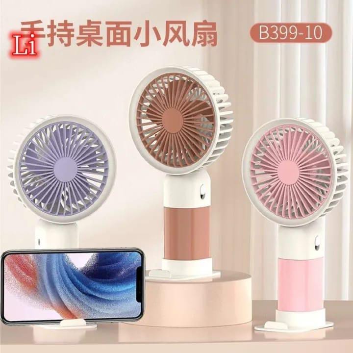 Mini Rechargeable Fan with Mobile Stand