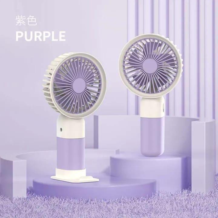 Mini Rechargeable Fan with Mobile Stand