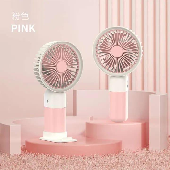 Mini Rechargeable Fan with Mobile Stand