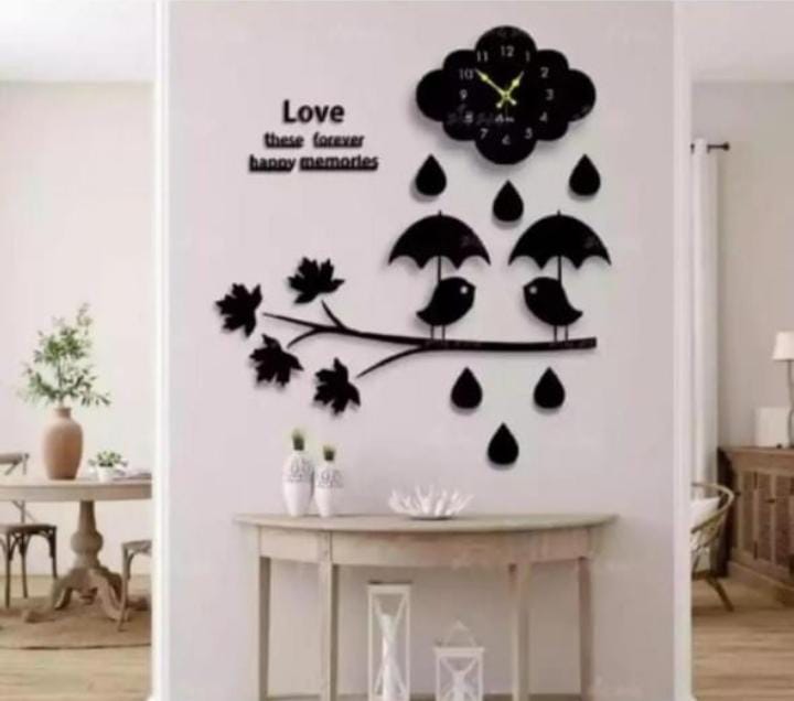 Clouds Style DIY Wall Clock