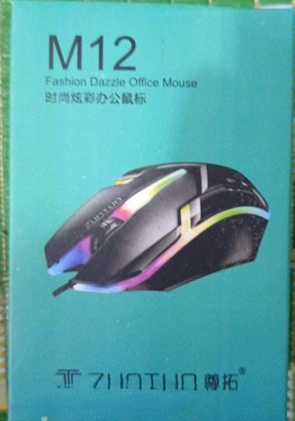 M12 RGB Gaming And Office Mouse for PC, Laptop