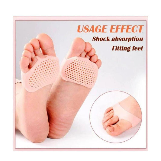 2 Pcs Silicone Tip Toe Breathable Foot Protector