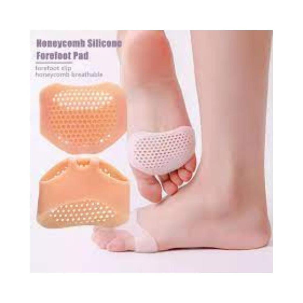 2 Pcs Silicone Tip Toe Breathable Foot Protector