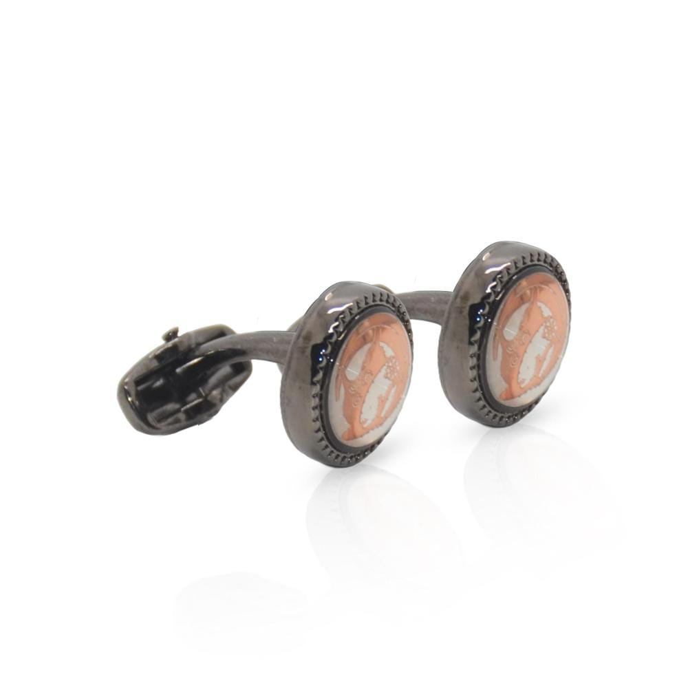 Vintage Classic Circle Cufflinks