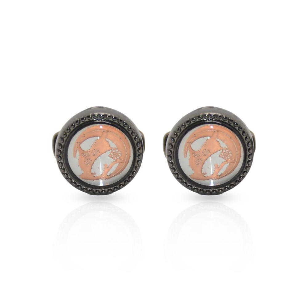 Vintage Classic Circle Cufflinks