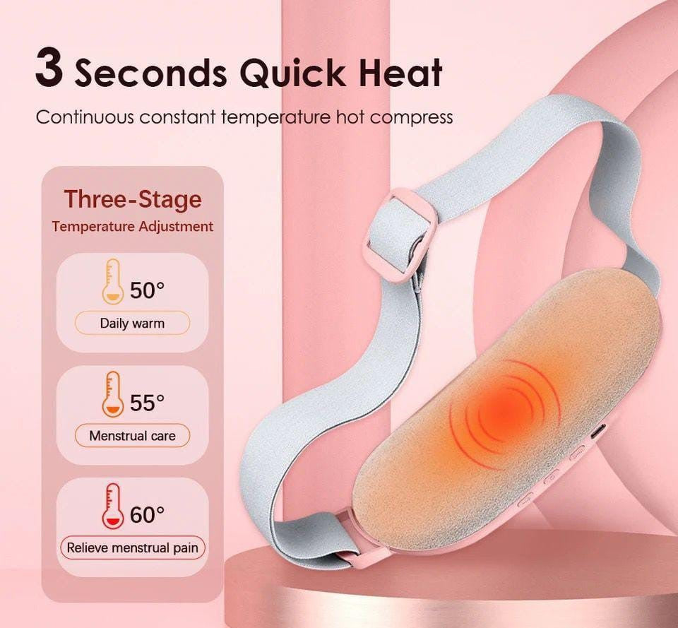 Electric Period Cramp Massager/Heating Belt