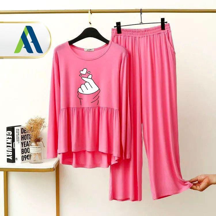 2 Pcs Stitched Sleepwear For Women.1