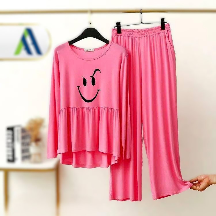 2 Pcs Stitched Sleepwear For Women.1b