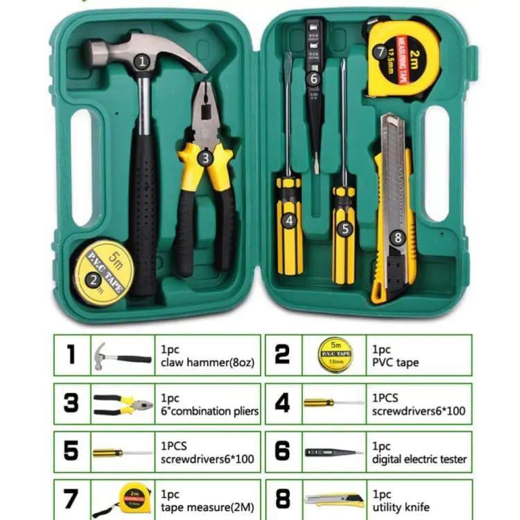 9 Pcs Tool Kit Set