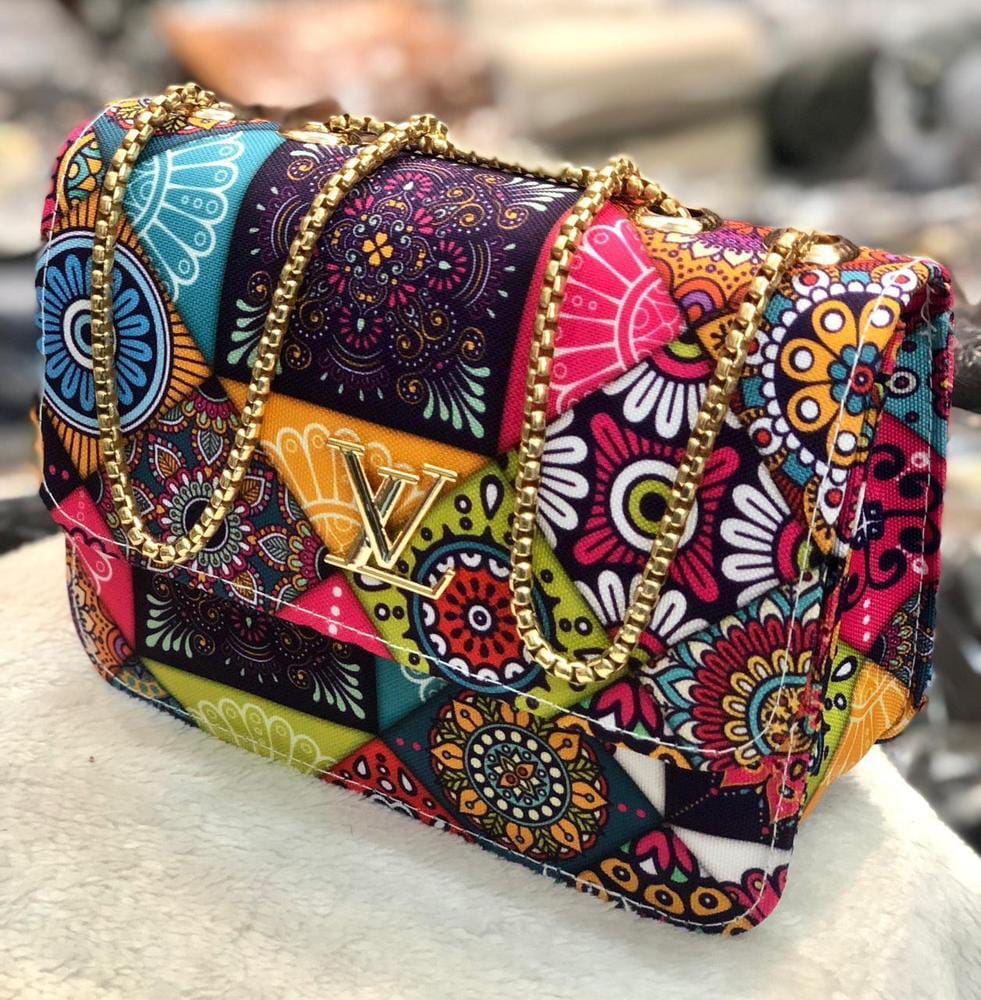 Printed Cross Body Bag