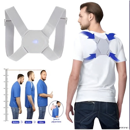 Adjustable Spine Back Support Posture Sensor Belt