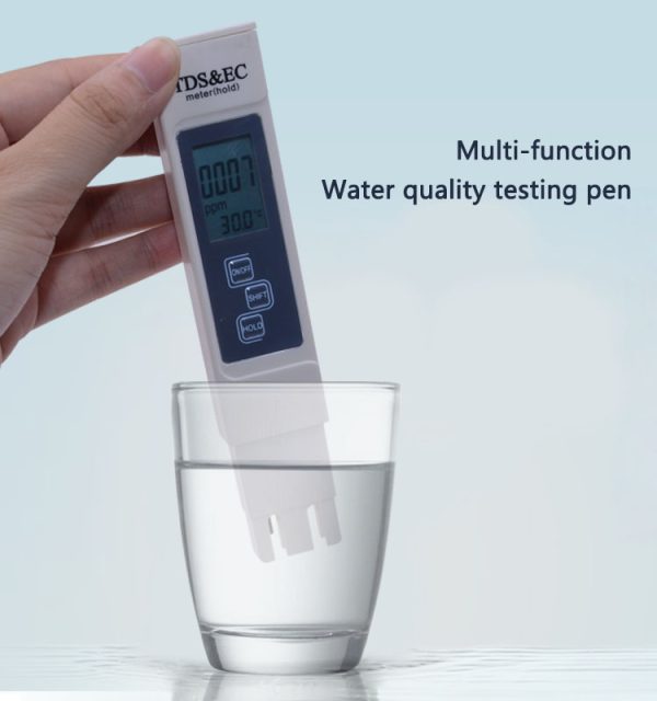 Digital Lcd Pen Tester | Water Quality Monitor Purity Measure Tool/hcd