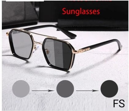 Intelligent Photochromic Sunglasses for Men