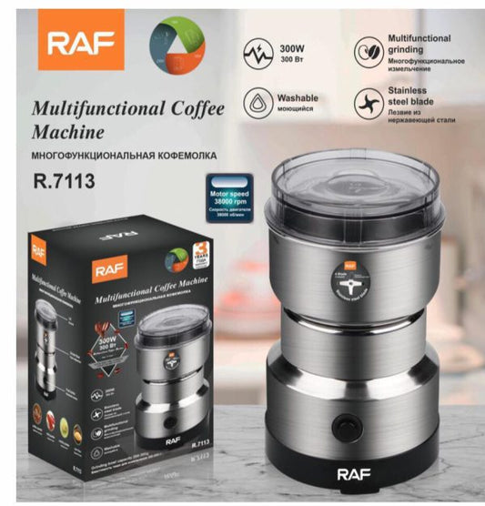 MULTI PURPOSE ELECTRIC COFFEE GRINDER AUTOMATIC COFFEE SPICE BEAN GRINDER STAINLESS STEEL/hcd