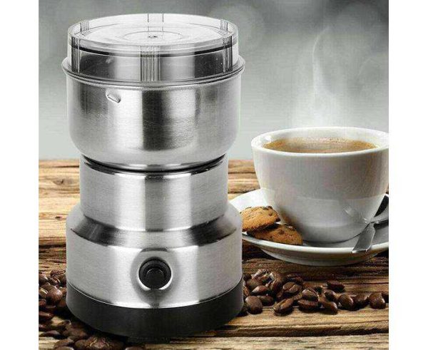 MULTI PURPOSE ELECTRIC COFFEE GRINDER AUTOMATIC COFFEE SPICE BEAN GRINDER STAINLESS STEEL/hcd