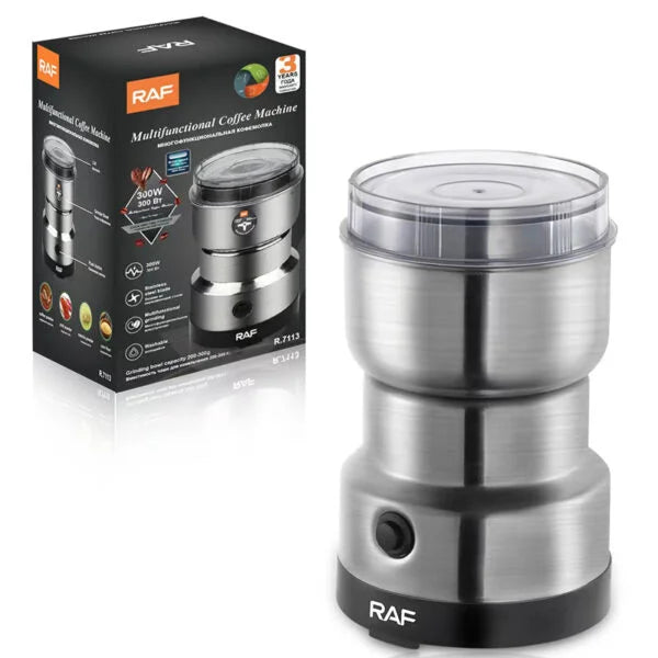 MULTI PURPOSE ELECTRIC COFFEE GRINDER AUTOMATIC COFFEE SPICE BEAN GRINDER STAINLESS STEEL/hcd