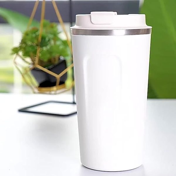 Steel Vacuum Tea Coffee Mug 510 Ml (random Color)