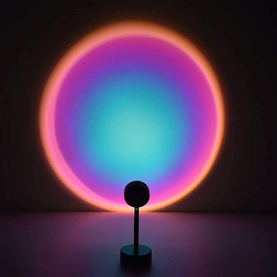 Sunset Lamp Multi Color With Remote/hcd