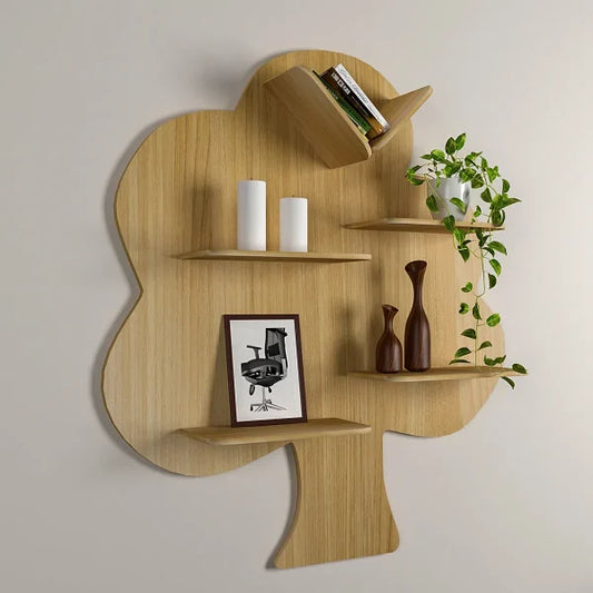 Wooden Wall Shelf